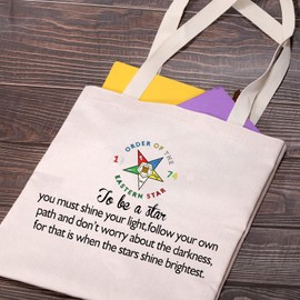 G2TUP OES Orden de la Estrella Oriental Sorority Gift Sistar Sisterhood Bolsa de maquillaje Greek Sorority 1874, OES - Bolso,