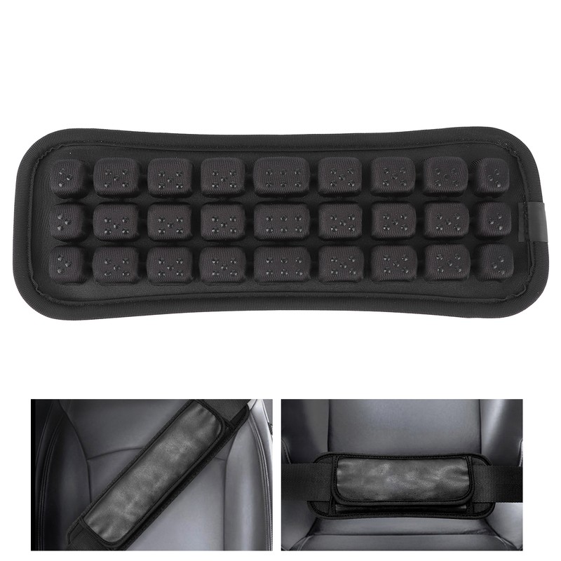 Car Seat Belt Shoulder Pad Relieve Pressure Elastic Seatbelt Backpack
