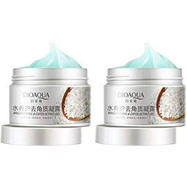 Gel Exfoliante De Arroz Remueve Células Muertas Bioaqua 140gr (2 piezas)