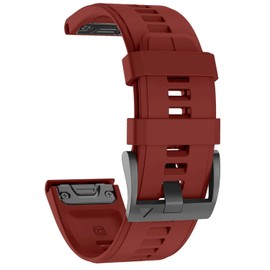 Sport Band Compatible with Garmin Fenix 5/6/7/8(47mm) Watch Band, 22mm Soft Quickfit Band for Garmin Approach S60/S62/S70(47mm)/ Marq/Epix/Quatix