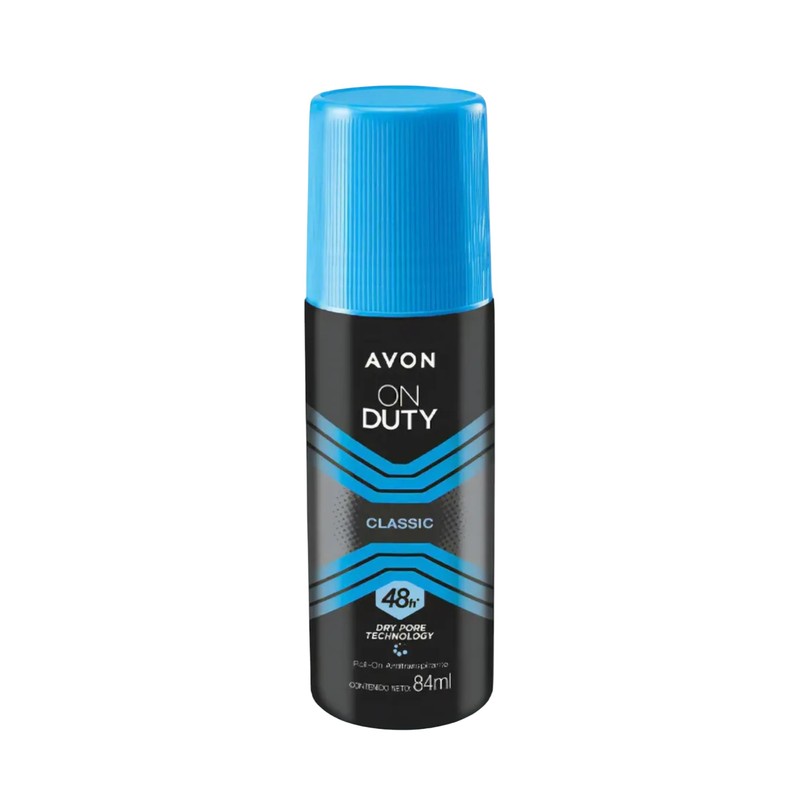 Avon Roll- Antitraspirante Duty Classic 48 Hrs Dry Pore Technology,