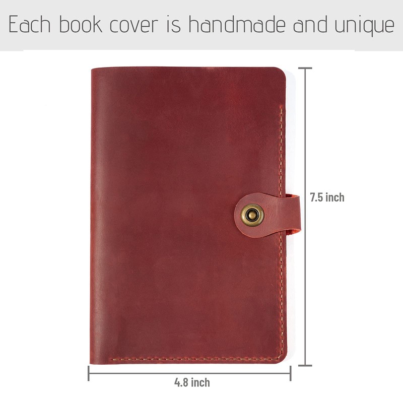 ROTERDON System Notebook A6 Leather 2026 6 Holes, Refill Included,
