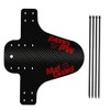 Mud Guard Wear-resistant Mudguard Mountain Accessories Professional Gears , Red