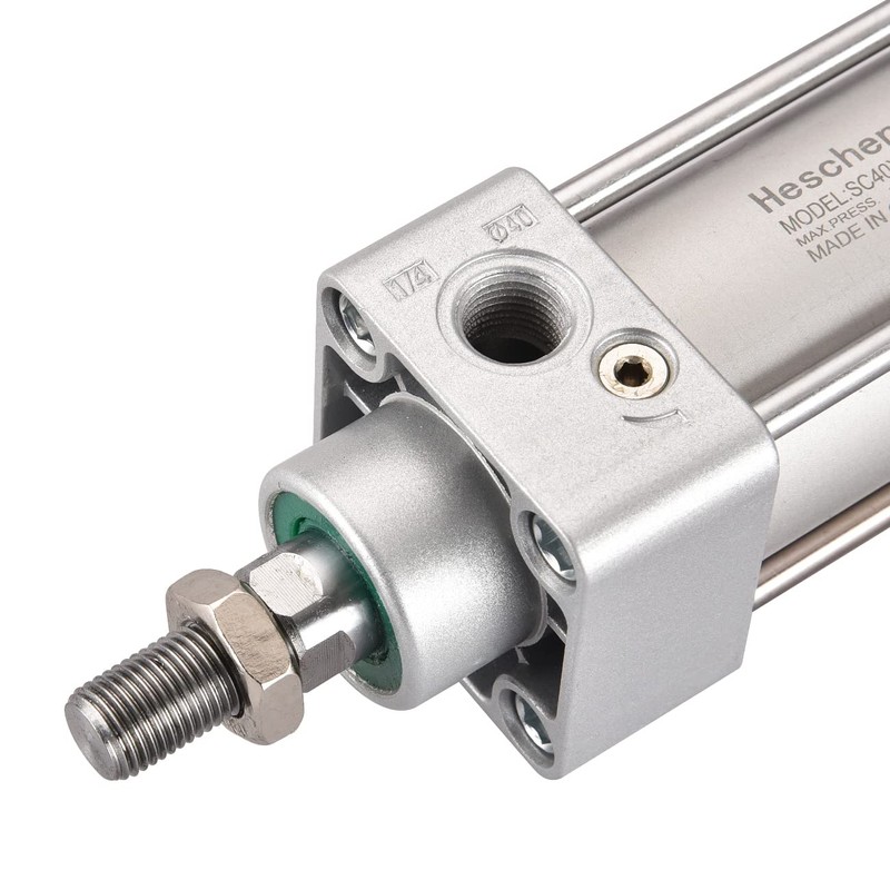 Heschen Pneumatic Standard Air Pressure Cylinder, SC 40-25, PT1/4 Connection,