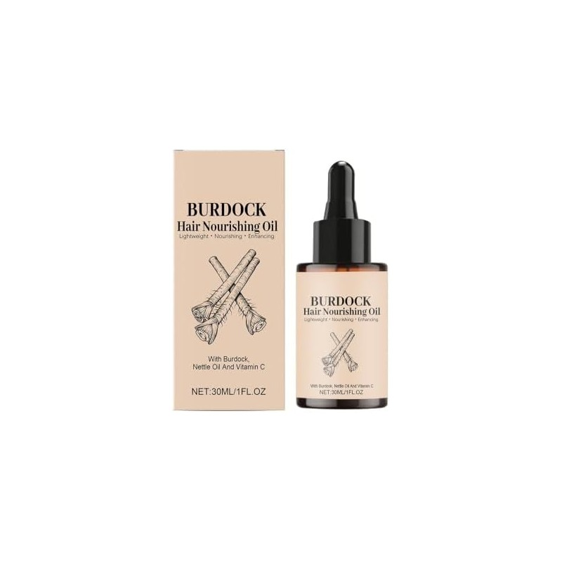 Aceite for el cuidado del cabello con cuentagotas preciso