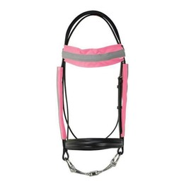 HyViz Reflector Bridle Bands, pink