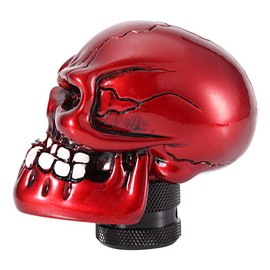 Gear Knob, Fydun Skeleton Skull Head Car Changed Gear Knob, Stick, Lever, Shifter, Universal Gear Knob Cover, Handbrake Grip, Interior Decor