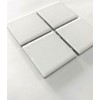 2" x 2" Essential White Matte Finish Ceramic Mosaic Tile