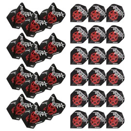 Winmau Rock Legends Anthrax Logo Dart Flights - 10 Sets per Pack (30 Dart Flights in Total)