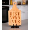 Inspirational Gift For Nana Best Nana Ever Heart Family Paddle