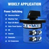 KEYMOO 125A Rotary Changeover Switch, 660V 3 Position 2 Phase