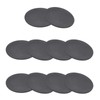 PATIKIL Rubber Solid Discs Washers, 10 Pcs 40mm OD x