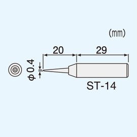 Soldering Iron Tip ST-14 for Engineer SK-30 Series