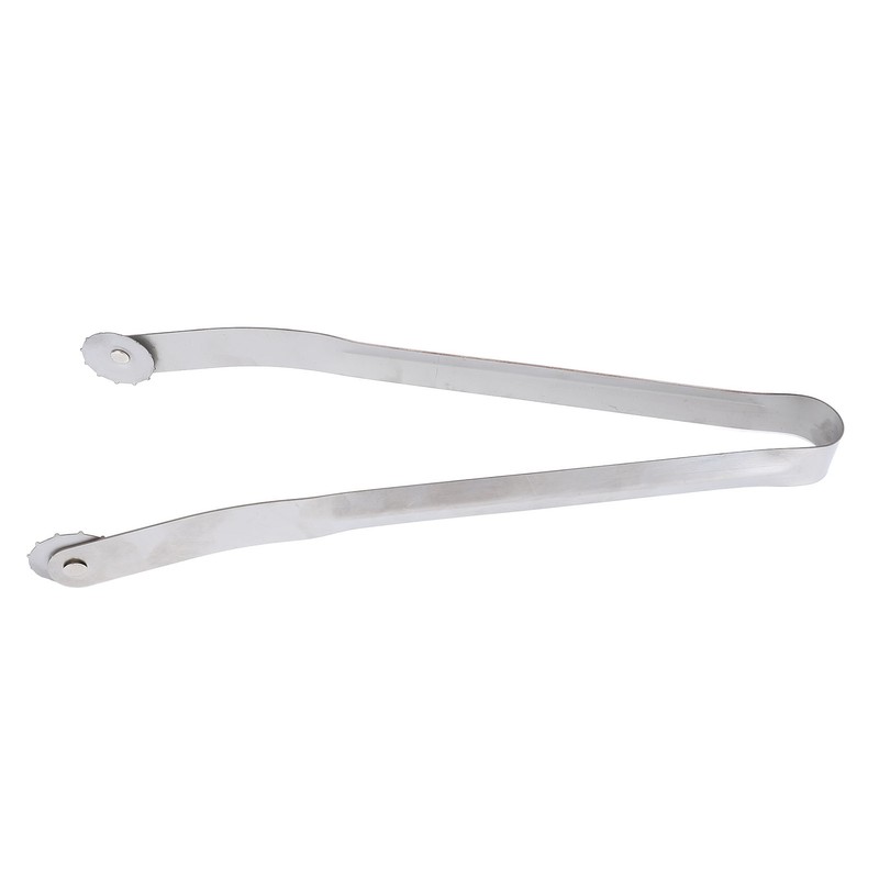 BBQ Sausage Turning Tongs Professional Long Handle Stainless Steel Kitchen