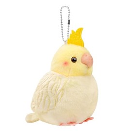 Cockatiel Plush Toy，Realistic Cockatiel Stuffed Animal，Cute Little Bird Doll，4.5''Plushie Doll Gifts for Boys and Girls,Yellow…