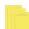 School Smart 085543 Folding Bristol Tagboard,Yellow, 12" W x 18"