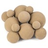 Stanbroil 12 Pack Ceramic Balls, Mixed 4 Sizes Fireplace Balls,