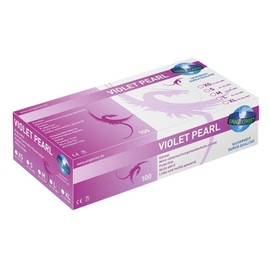 Unigloves Violet Pearl Nitrile Gloves