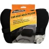 ARMOR ALL Car Seat Black NECK PILLOW Rest Support Cushion