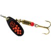 Mepps Lure, Red Black Fury, 0.07 oz (2 g), Small