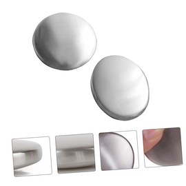 Beavorty 3sets Stainless Steel Soap Bar Odor for Hands Kitchen Deodorizing Silver Soap 2pcs*3