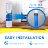 EXCELPURE 5 Micron 10" x 2.5" Whole House Sediment Home