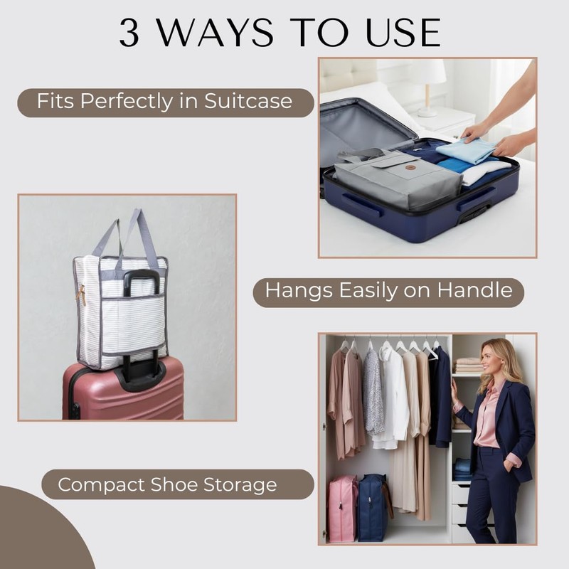 Shoe Bag for Travel, Portable Shoe Organizer, Storage Bag, Shoe