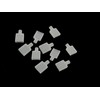 MSDUSA 50 Pack Cable Cap with Sealant Use for 12mm/0.47in