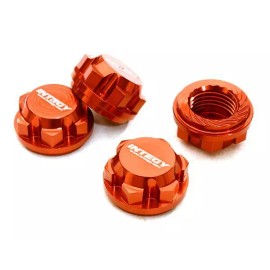 For Traxxas Precision CNC Machined 17mm Hex Wheel Nuts (4) Designed for Traxxas X-Maxx 4X4