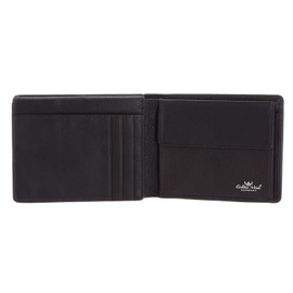 Golden Head Capri RFID Leather Wallet 12 cm, dark brown, rfid wallet