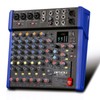 JXSOU DJ Mixer, 10-Channel Audio Mixer Bluetooth Studio Mixer, XLR
