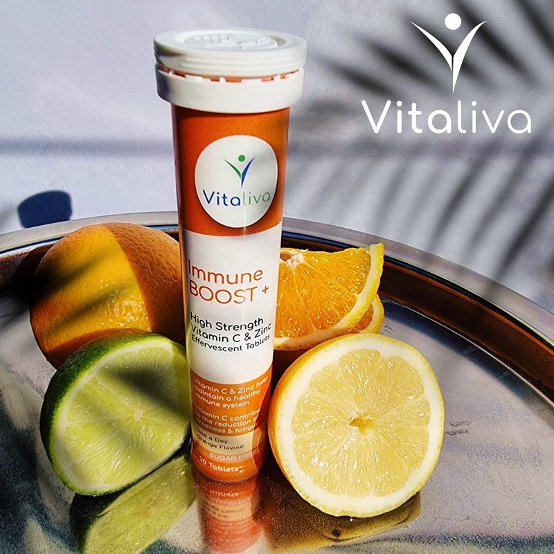 High Strength Vitamin C and Zinc - ONE a Day.