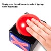 Game Answer Buzzers 4 Pack, Game Buzzer for Trivia Quiz