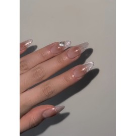 [Recommended Real Extension Feeling] Brick Rose Blush Artist Nail Tips - Short Ballerina / [강추리얼연장느낌] 브릭로제 블러쉬 작가 네일팁 - 숏발레리나