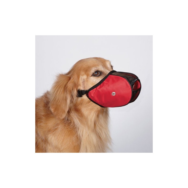Guardian Gear Cordura Nylon Fabric Mesh Dog Muzzle, Small, 7-Inch,