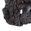 Gorilla Head Sculpture 6.3in Animal Head Figurine Resin Hollow Out