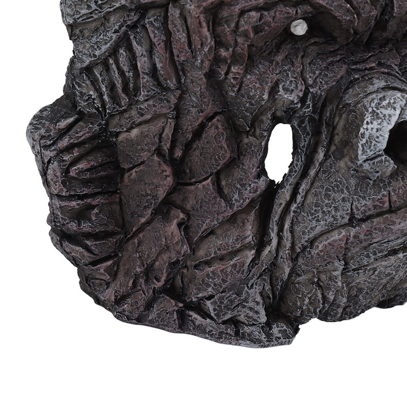 Gorilla Head Sculpture 6.3in Animal Head Figurine Resin Hollow Out