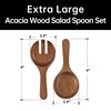KITEISCAT Extra Large Glass Salad Bowl Set - Party Salad