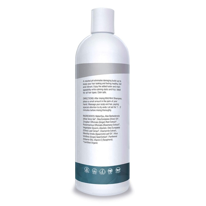Organic Excellence Wild Mint Conditioner, 16 Fluid Ounce