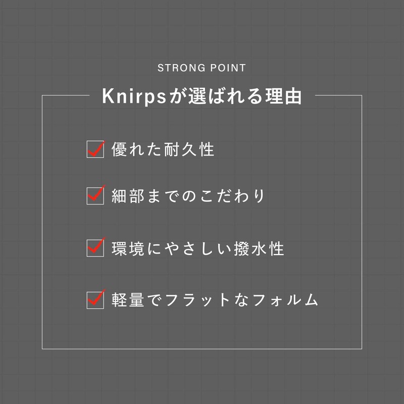 Knirps US.050 Vanilla KNUL050-88053 Vanilla Folding Umbrella, Lightweight, Compact, For