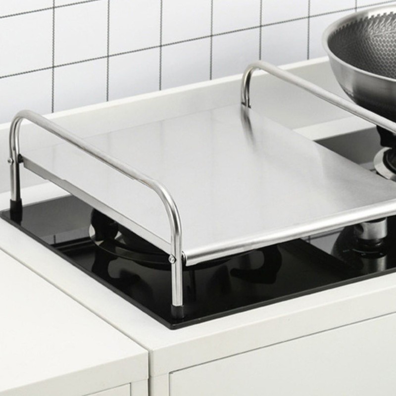 Induction Cooker Bracket Stainless Steel Electric Stove Storage Stand Space