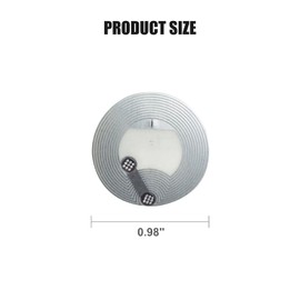 12pcs NFC 215 Stickers, 25mm (1 inch) Round Labels, Compatible with Tag-Mo and Amii-bo All Other NFC Enabled Devices