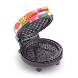 Bella New! Bella Mini Christmas Tree Multicolor Fun Waffle Maker Seasonal Edition 4"