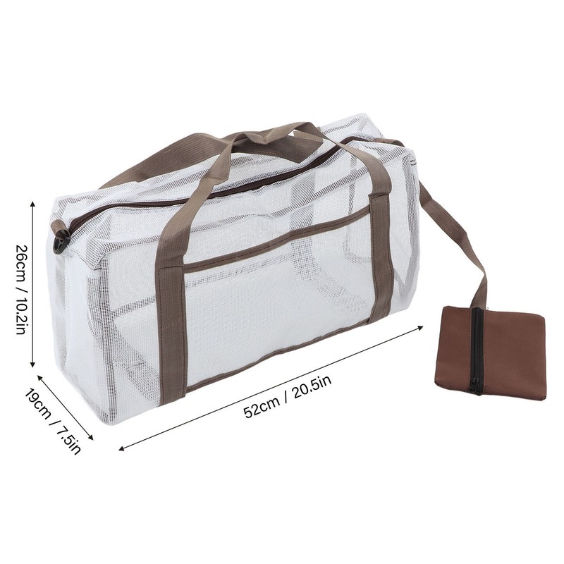 Mesh Beach Bag Extra Large Lightweight Quick Dry Outdoor Beach