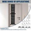 XTQINJIN Gun Safe Door Organizer, Gun Safe Accessories Storage with