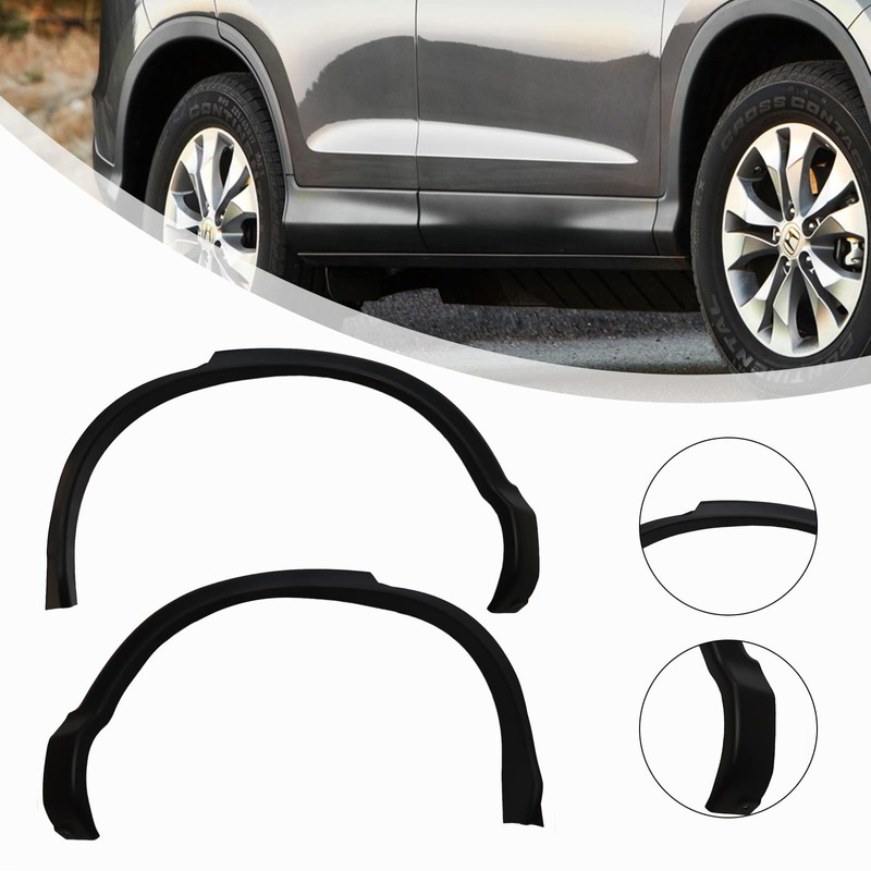 KONKENIE Pair Rear Wheel Fender Flares for Honda CRV 2012-2016