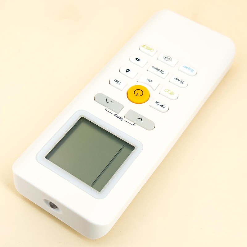 Replacement Air Conditioner Remote Control for Midea RG70E/BGEF,with Wall Mounting