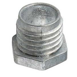 Hubbell-Raco 1662 Offset Chase Conduit Nipple, Non-Insulated, Die Cast Zinc, 1/2" Trade Size (Pack of 100), Gray