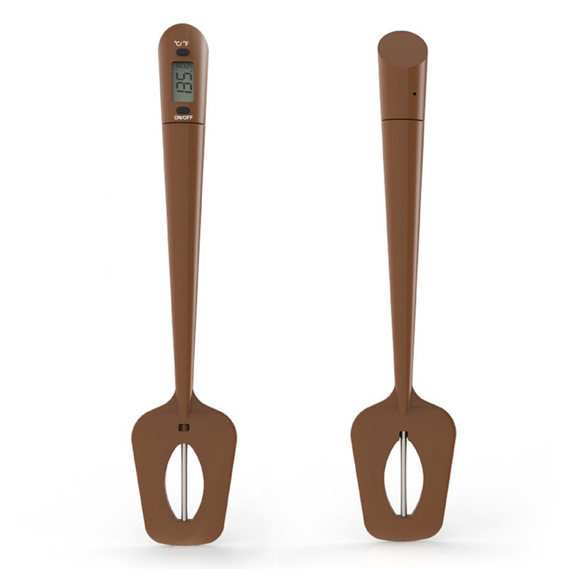 Digital Spatula Thermometer Kitchen Digital Candy Thermometer Silicone Cooking Spatula