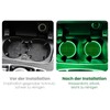 Raheem Pack of 2 Car Cup Holder Coasters